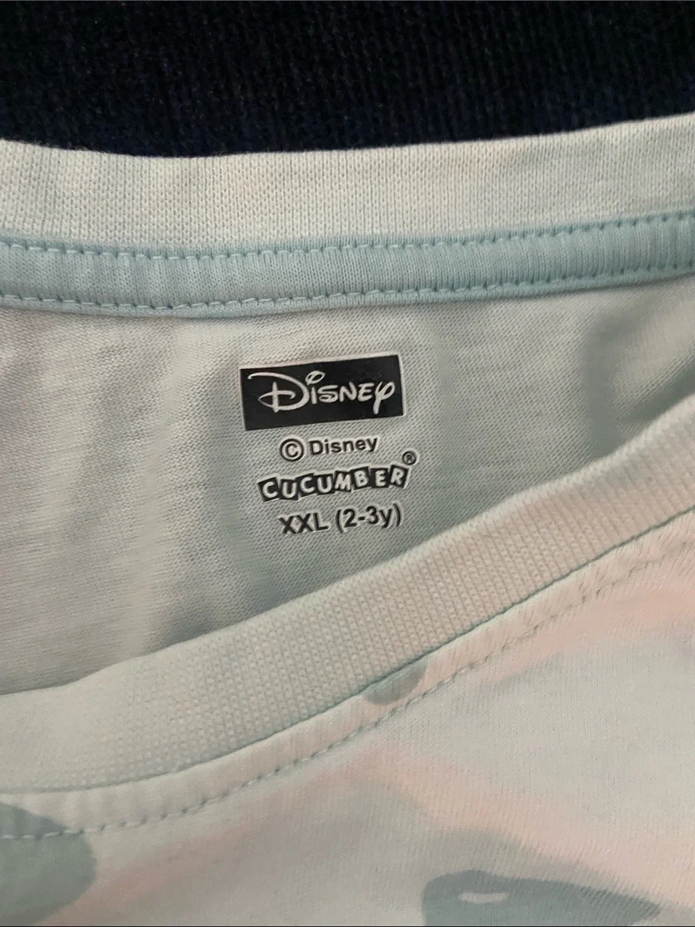 Disney Dumbo Light Blue Tee. Little Cutie